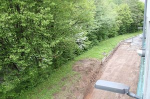 25.05.2016 Drainage laying behind the company building is completed